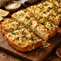 Easy Cheesy Artichoke Bread