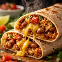 Easy Cheesy Bean Burritos Low Fat