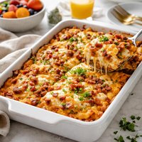 Easy Cheesy Brunch Casserole
