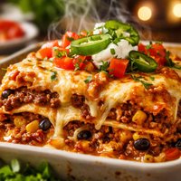 Easy Cheesy Mexican Lasagna
