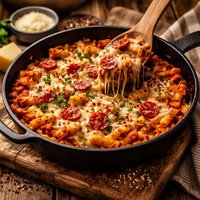 Easy Cheesy Pizza Noodles