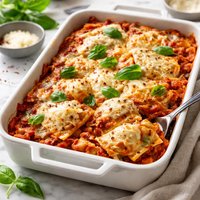 Easy Cheesy Ravioli Casserole