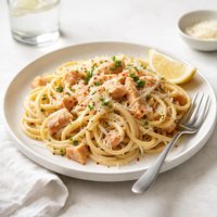 Easy Cheesy Salmon Pasta Bhg