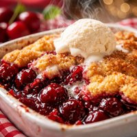 Easy Cherry Cobbler from Gooseberry Patch
