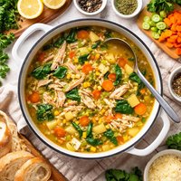 Easy Chicken and Veggie Soup
