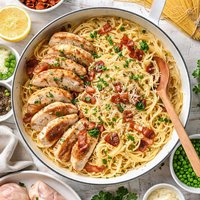 Easy Chicken Carbonara