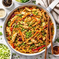 Easy Chicken Chow Mein