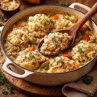 Easy Chicken Drop Dumplings