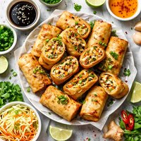 Easy Chicken Egg Rolls