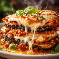 Easy Chicken Eggplant Aubergine Parmesan