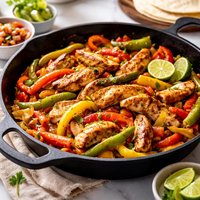 Easy Chicken Fajita Skillet
