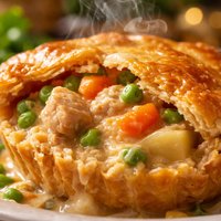 Easy Chicken or Turkey Pot Pie