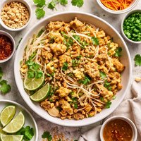 Easy Chicken Pad Thai Without Tamarind