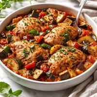 Easy Chicken Ratatouille