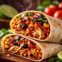 Easy Chicken Salsa Wraps Stove Top or Crock Pot