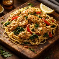 Easy Chicken Scampi Low Fat