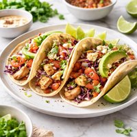 Easy Chicken Soft Tacos