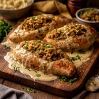 Easy Chicken Supreme Chicken with Stuffing