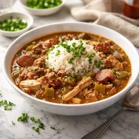 Easy Chicken Turkey Gumbo