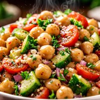 Easy Chickpea Salad