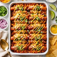 Easy Chili Dog Casserole