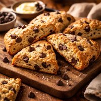 Easy Chocolate Chip Scones