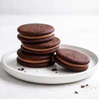 Easy Chocolate Sandwich Cookies