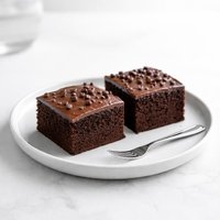 Easy Chocolate Snack Cake X Two