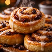 Easy Cinnamon Raisin Rolls
