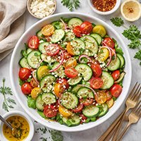 Easy Cool Cucumber Salad