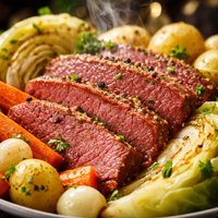 Easy Corned Beef and Cabbage