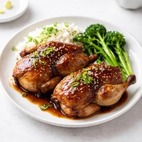 Easy Cornish Game Hens Teriyaki