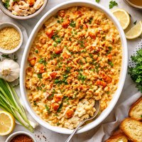Easy Crabby Baked Crab Casserole