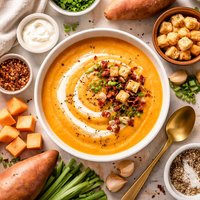 Easy Cream of Sweet Potato Soup