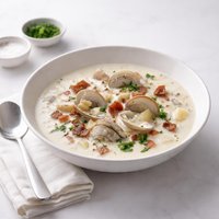 Easy Creamy Clam Chowder