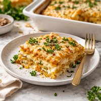 Easy Creamy Low Calorie Butternut Squash Lasagna