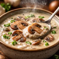 Easy Creamy Mushroom Soup