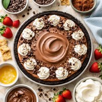 Easy Creamy No Bake Chocolate Pie