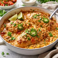 Easy Creamy Salsa Chicken