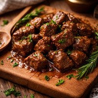 Easy Crock Pot Beef Cubes