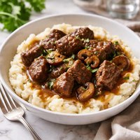 Easy Crock Pot Beef Tips