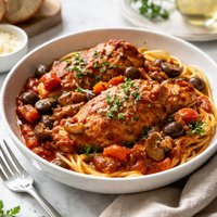 Easy Crock Pot Chicken Cacciatore