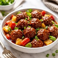 Easy Crock Pot Sweet and Sour Meatballs