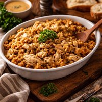 Easy Crockpot Chicken and Dressing