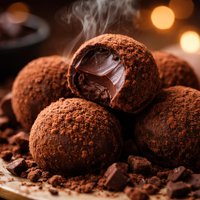 Easy Decadent Truffles