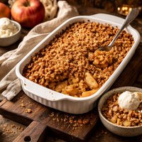 Easy Delicious Apple Crumble Gluten Free