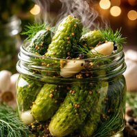 Easy Dill Pickles