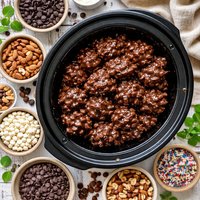 Easy Double Chocolate Nut Clusters Crock Pot