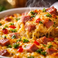 Easy Egg Ham Casserole