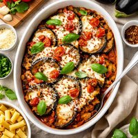 Easy Eggplant Aubergine Casserole